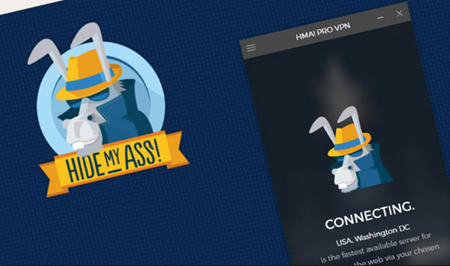 HideMyAss Connecting